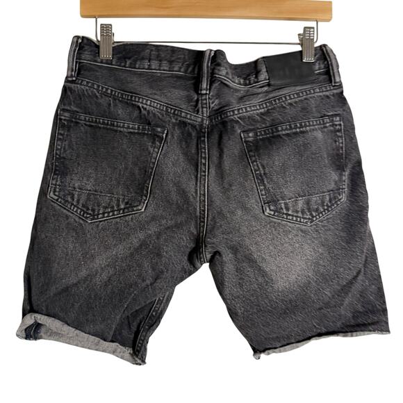 All Saints Men’s Switch Washed Gray Denim Jean Shorts Size 30 - Picture 8 of 11